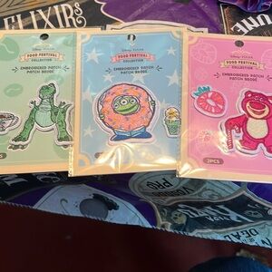 Disney Food Festival embroidered patches